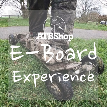 ATBShop Trampa Electric Mountainboard Test Drive