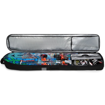 Dakine Fall Line Ski Roller Bag Black