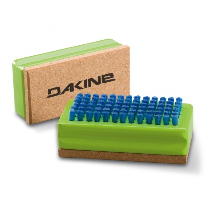 Dakine Nylon Cork Snowboard Tuning Brush top and bottom