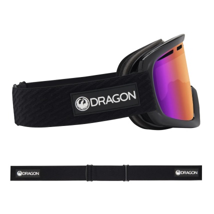 Dragon D1 OTG Icon Purple LumaLens Purple Ion + Spare Snow Goggles