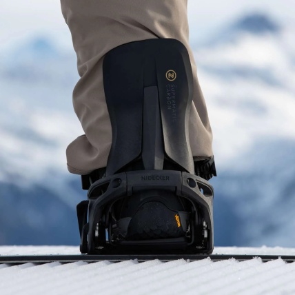 Nidecker Carbon Supermatic Unisex Step In Snowboard Bindings