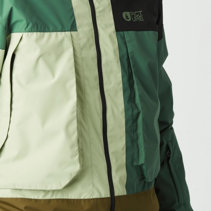 Picture Organic Clothing Mens Citrik Smoke Pine Snow Jacket