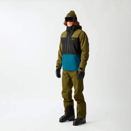 Picture Organic Clothing Mens Object Tobacco Black Snow Jacket