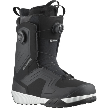 Salomon Dialogue Dual Boa Wide Black Mens Snowboard Boots