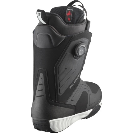Salomon Dialogue Dual Boa Wide Black Mens Snowboard Boots