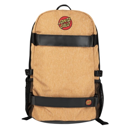 Santa Cruz Backpack Classic Dot Embroidered Biscuit