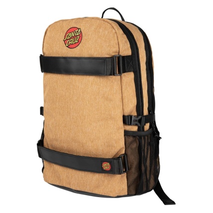 Santa Cruz Backpack Classic Dot Embroidered Biscuit