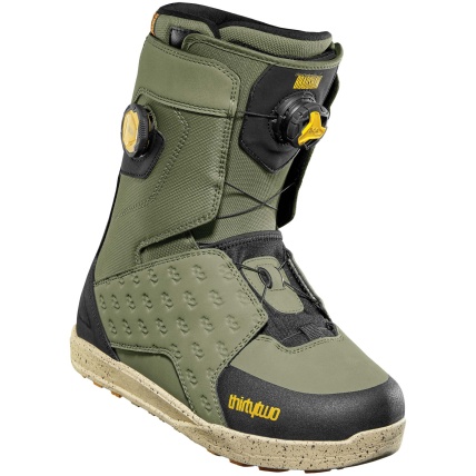 Thirty Two Lashed Double Boa Bradshaw Olive Black Mens Snowboard Boots