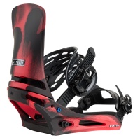 Burton - Cartel X Re:Flex Red Black Mens Snowboard Binding