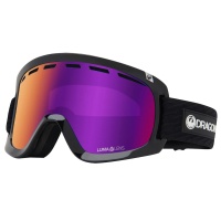 Dragon - D1 OTG Icon Purple LumaLens Purple Ion + Spare Snow Goggles