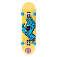 Santa Cruz - Screaming Hand Yellow 7.75in Mini Skateboard