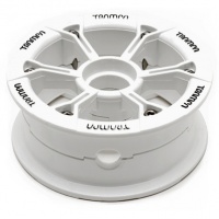 Trampa - Mountainboard HYPA Hub White with Black Logo (Each)