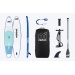 Mistral Azure 11ft 6in x 31 Touring SUP Inflatable Paddleboard